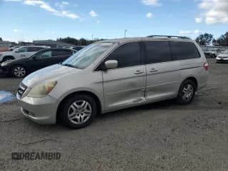 ✅ 2006 Honda Odyssey EX-L • VIN: 5FNRL387X6B039464 • Лот: 93323725. Опубликован ранее на Copart с пробегом 180 680 миль. Бесплатный доступ к архиву аукционных продаж из США и подробный отчёт об истории автомобиля на DreamBid. Изображение 1.