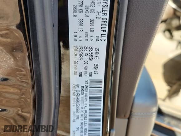 ✅ 2012 Dodge Durango SXT • VIN: 1C4RDHAG4CC291661 • Лот: 82504835. Опубликован ранее на Copart с пробегом 146 741 миль. Бесплатный доступ к архиву аукционных продаж из США и подробный отчёт об истории автомобиля на DreamBid. Изображение 13.