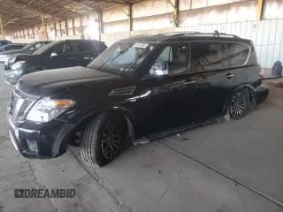 ✅ 2019 Nissan Armada Platinum • VIN: JN8AY2NF9K9350994 • Lot: 62187285. Listed on Copart with 176,517 mi. Free auction sales archive from the USA and detailed vehicle history report at DreamBid. Image 1.