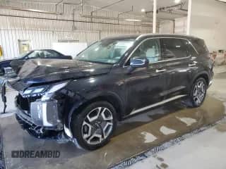 2024 Hyundai Palisade Limited с VIN KM8R5DGE6RU723645, выставлен на аукционе Copart как лот 54350385 с пробегом 21 576 миль миль и Списание • Salvage title. История ставок и продаж доступна на DreamBid. Изображение 1.