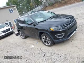 ✅ 2019 Jeep Compass Limited • VIN: 3C4NJDCBXKT827193 • Лот: 43418500. Опубликован ранее на IAAI с пробегом Не указан. Бесплатный доступ к архиву аукционных продаж из США и подробный отчёт об истории автомобиля на DreamBid. Изображение 1.