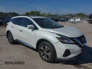 2019 Nissan Murano S with VIN 5N1AZ2MS7KN114242, listed as a IAAI auction lot 43344626 with 74,836 mi miles and . Bid and sale history available at DreamBid. Image 1.