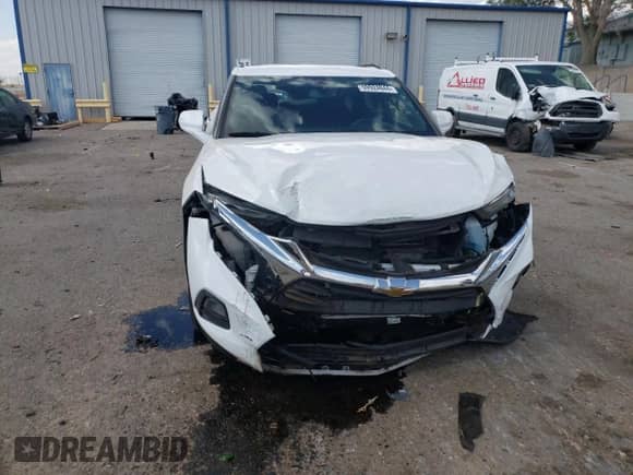 2019 Chevrolet Blazer with VIN 3GNKBCRS5KS568966, listed as a Copart auction lot 59924844 with 55,953 mi miles and Salvage title. Bid and sale history available at DreamBid. Image 5.