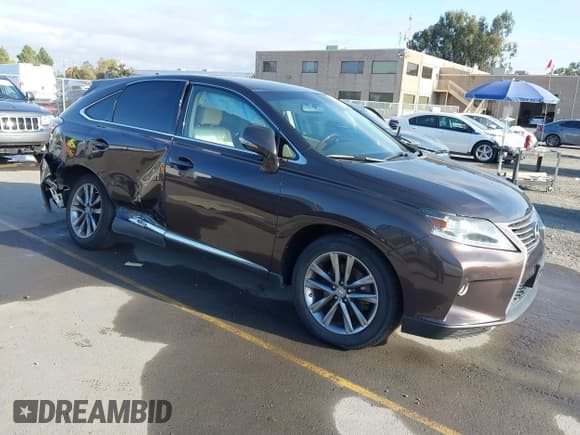 ✅ 2013 Lexus RX 450h • VIN: JTJZB1BA3D2007917 • Lot: 43501431. Listed on IAAI with 101,984 mi. Free auction sales archive from the USA and detailed vehicle history report at DreamBid. Image 1.