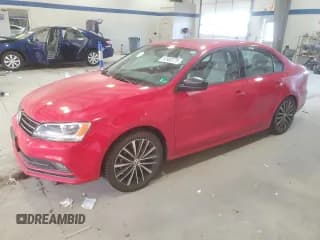 ✅ 2016 Volkswagen Jetta Sport • VIN: 3VWD17AJ5GM270019 • Lot: 92983275. Listed on Copart with 63,697 mi. Free auction sales archive from the USA and detailed vehicle history report at DreamBid. Image 1.
