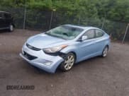 ✅ 2012 Hyundai Elantra Limited • VIN: KMHDH4AE0CU223787 • Lot: 42267025. Listed on IAAI with 124,232 mi. Free auction sales archive from the USA and detailed vehicle history report at DreamBid. Image 2.