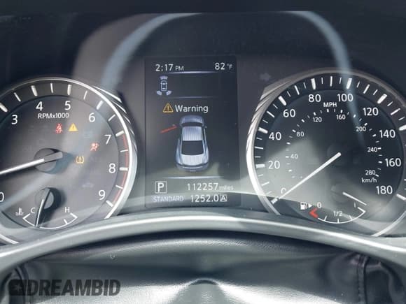 ✅ 2020 Infiniti Q60 Red Sport 400 • VIN: JN1FV7EK0LM400011 • Lot: 42110498. Listed on IAAI with 112,257 mi. Free auction sales archive from the USA and detailed vehicle history report at DreamBid. Image 7.