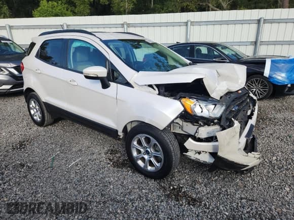 ✅ 2018 Ford EcoSport SE • VIN: MAJ3P1TE0JC183833 • Лот: 89692225. Опубликован ранее на Copart с пробегом 60 731 миль. Бесплатный доступ к архиву аукционных продаж из США и подробный отчёт об истории автомобиля на DreamBid. Изображение 4.