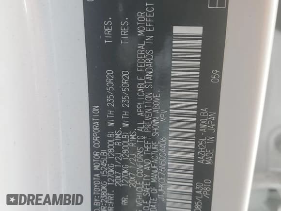 ✅ 2022 Lexus NX 350h Luxury • VIN: JTJHKCEZ6N5004406 • Lot: 79924863. Listed on Copart with 36,335 mi. Free auction sales archive from the USA and detailed vehicle history report at DreamBid. Image 13.