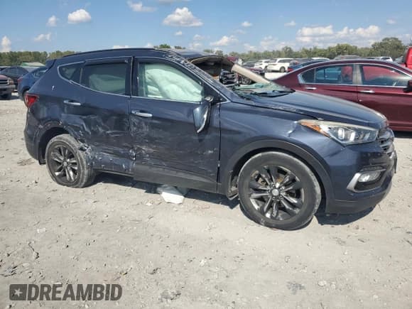 ✅ 2018 Hyundai Santa Fe 2.0T • VIN: 5XYZU4LA4JG529079 • Лот: 81975085. Опубликован ранее на Copart с пробегом 164 631 миль. Бесплатный доступ к архиву аукционных продаж из США и подробный отчёт об истории автомобиля на DreamBid. Изображение 4.
