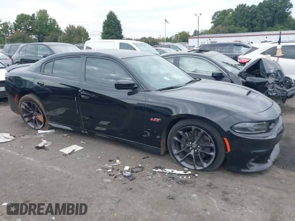 2020 Dodge Charger Scat Pack z VIN 2C3CDXGJ3LH178143, wystawiony jako IAAI lot #43295019 z przebiegiem 42 278 mil mil oraz . Historia ofert i sprzedaży dostępna na DreamBid. Obrazek 1.