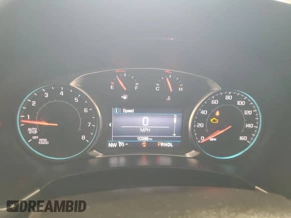 2022 Chevrolet Equinox LT z VIN 3GNAXKEV1NL283784, wystawiony jako Copart lot #61015865 z przebiegiem 10 386 mil mil oraz Szkoda całkowita • Salvage title. Historia ofert i sprzedaży dostępna na DreamBid. Obrazek 9.