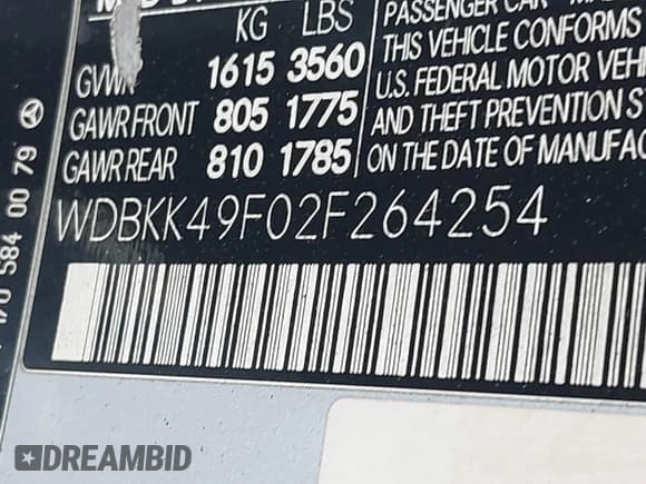 ✅ 2002 Mercedes-Benz SLK 230 Kompressor • VIN: WDBKK49F02F264254 • Лот: 43192032. Опубликован ранее на IAAI с пробегом 102 365 миль. Бесплатный доступ к архиву аукционных продаж из США и подробный отчёт об истории автомобиля на DreamBid. Изображение 9.