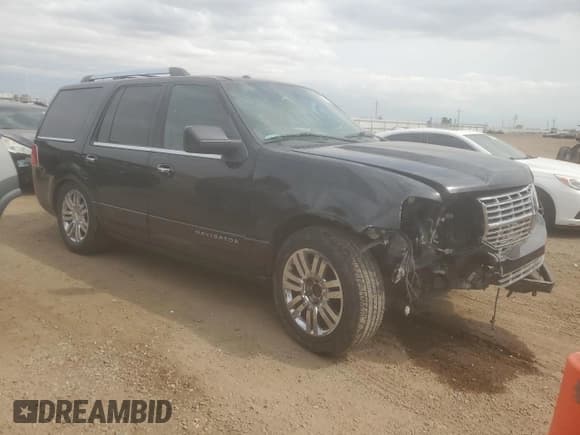 ✅ 2013 Lincoln Navigator • VIN: 5LMJJ2H51DEL07658 • Lot: 66895915. Listed on Copart with 152,361 mi. Free auction sales archive from the USA and detailed vehicle history report at DreamBid. Image 4.