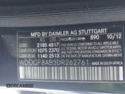 ✅ 2013 Mercedes-Benz C 300 Sport • VIN: WDDGF8AB3DR262761 • Lot: 41310928. Listed on IAAI with 104,396 mi. Free auction sales archive from the USA and detailed vehicle history report at DreamBid. Image 9.