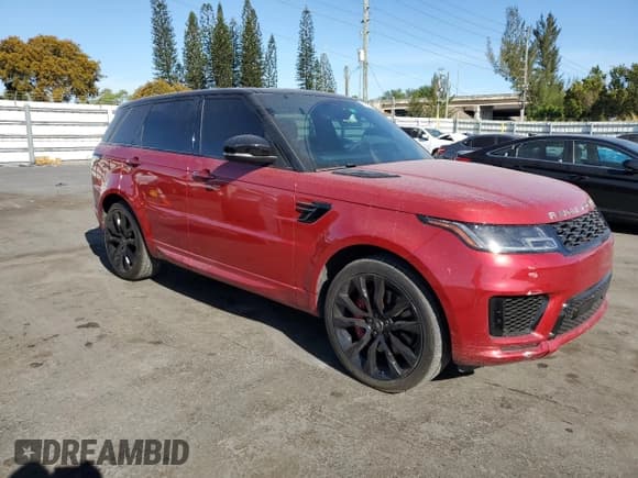 ✅ 2021 Land Rover Range Rover Sport HST • VIN: SALWS2RU6MA758617 • Lot: 48949255. Wystawiony na Copart z przebiegiem 58 770 mil. Bezpłatny archiwum sprzedaży aukcyjnych z USA i szczegółowy raport historii pojazdu na DreamBid. Zdjęcie 4.