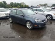 ✅ 2013 Volkswagen Golf TDI w/Sunroof & Nav • VIN: WVWNM7AJ0DW122323 • Lot: 84024095. Listed on Copart with 134,739 mi. Free auction sales archive from the USA and detailed vehicle history report at DreamBid. Image 4.