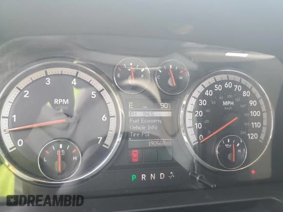 ✅ 2010 Dodge 1500 SLT • VIN: 1D7RV1CTXAS107346 • Lot: 61286395. Wystawiony na Copart z przebiegiem 190 568 mil. Bezpłatny archiwum sprzedaży aukcyjnych z USA i szczegółowy raport historii pojazdu na DreamBid. Zdjęcie 9.