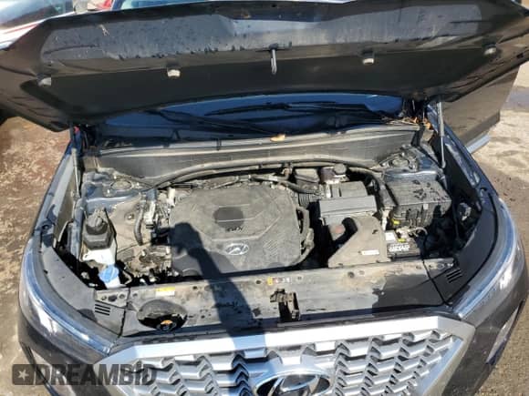 2021 Hyundai Palisade SEL с VIN KM8R24HE7MU177115, выставлен на аукционе Copart как лот 74379354 с пробегом 99 498 миль миль и Списание • Salvage title. История ставок и продаж доступна на DreamBid. Изображение 12.