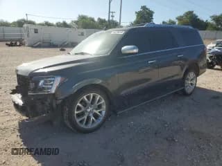 ✅ 2019 Ford Expedition Max Platinum • VIN: 1FMJK1MTXKEA07547 • Lot: 65376915. Listed on Copart with 130,106 mi. Free auction sales archive from the USA and detailed vehicle history report at DreamBid. Image 1.