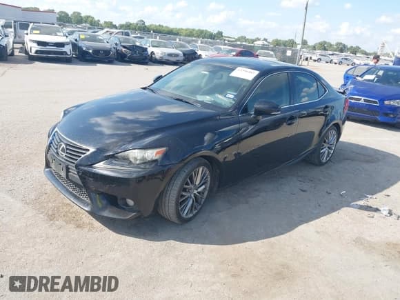 ✅ 2014 Lexus IS 250 • VIN: JTHBF1D20E5014238 • Lot: 43396485. Listed on IAAI with 156,887 mi. Free auction sales archive from the USA and detailed vehicle history report at DreamBid. Image 17.