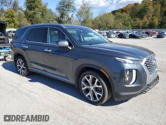 2020 Hyundai Palisade SEL z VIN KM8R4DHEXLU094514, wystawiony jako Copart lot #74773234 z przebiegiem 76 895 mil mil oraz Szkoda całkowita • Salvage title. Historia ofert i sprzedaży dostępna na DreamBid. Obrazek 4.