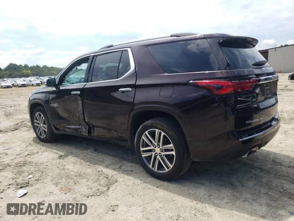 2022 Chevrolet Traverse High Country с VIN 1GNEVNKW4NJ176435, выставлен на аукционе Copart как лот 65122595 с пробегом 21 841 миль миль и Списание • Salvage title. История ставок и продаж доступна на DreamBid. Изображение 2.