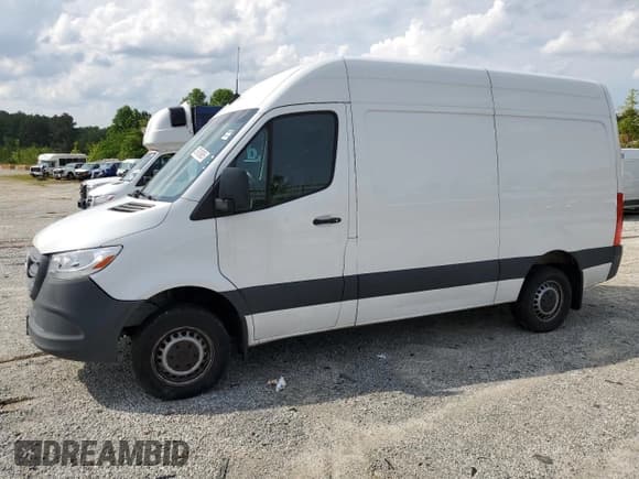 ✅ 2022 Mercedes-Benz Sprinter Cargo • VIN: W1Y40BHYXNT103113 • Lot: 57090985. Listed on Copart with Not provided. Free auction sales archive from the USA and detailed vehicle history report at DreamBid. Image 1.