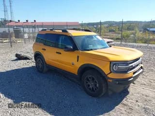 ✅ 2023 Ford Bronco Sport Big Bend • VIN: 3FMCR9B65PRD53803 • Lot: 43361708. Wystawiony na IAAI z przebiegiem 26 827 mil. Bezpłatny archiwum sprzedaży aukcyjnych z USA i szczegółowy raport historii pojazdu na DreamBid. Zdjęcie 1.