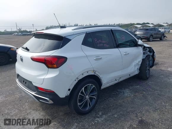 ✅ 2020 Buick Encore GX Essence • VIN: KL4MMFSL6LB107881 • Lot: 41389955. Listed on IAAI with 42,308 mi. Free auction sales archive from the USA and detailed vehicle history report at DreamBid. Image 4.