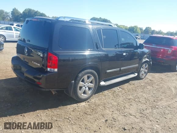 ✅ 2014 Nissan Armada SV • VIN: 5N1AA0NF4EN613551 • Lot: 43512778. Listed on IAAI with 264,751 mi. Free auction sales archive from the USA and detailed vehicle history report at DreamBid. Image 4.