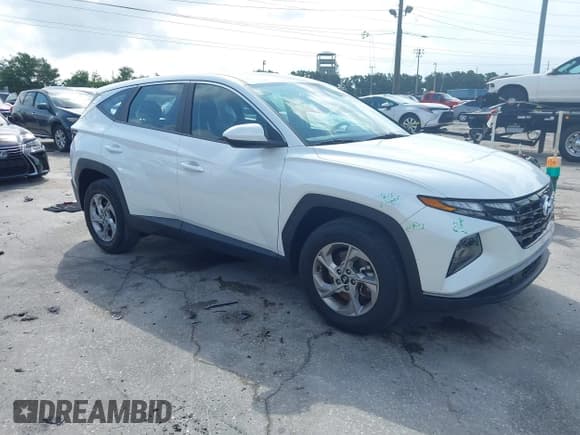 ✅ 2022 Hyundai Tucson SE • VIN: 5NMJA3AEXNH003461 • Lot: 42353532. Wystawiony na IAAI z przebiegiem 26 309 mil. Bezpłatny archiwum sprzedaży aukcyjnych z USA i szczegółowy raport historii pojazdu na DreamBid. Zdjęcie 1.