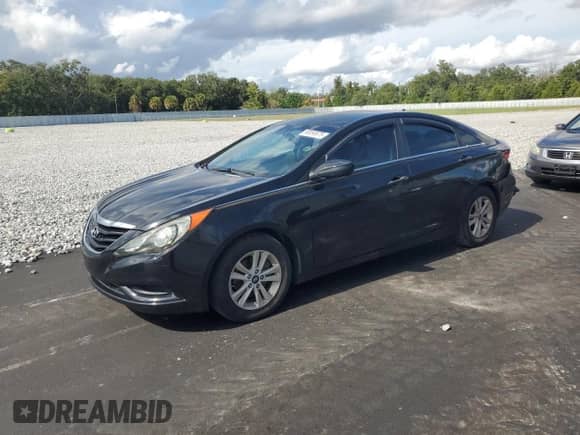2011 Hyundai Sonata GLS with VIN 5NPEB4AC3BH180841, listed as a Copart auction lot 90050675 with 206,324 mi miles and Salvage title. Bid and sale history available at DreamBid. Image 1.