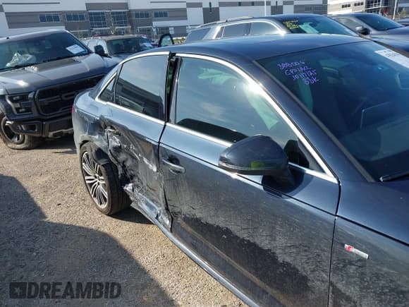 ✅ 2017 Audi A4 Premium Plus • VIN: WAUENAF44HN011070 • Lot: 43526394. Listed on IAAI with 56,372 mi. Free auction sales archive from the USA and detailed vehicle history report at DreamBid. Image 6.