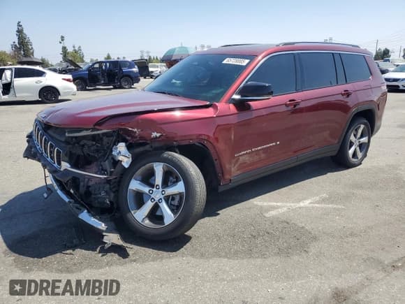 ✅ 2021 Jeep Grand Cherokee Limited • VIN: 1C4RJJBG2M8135914 • Lot: 65728885. Listed on Copart with 68,523 mi. Free auction sales archive from the USA and detailed vehicle history report at DreamBid. Image 1.