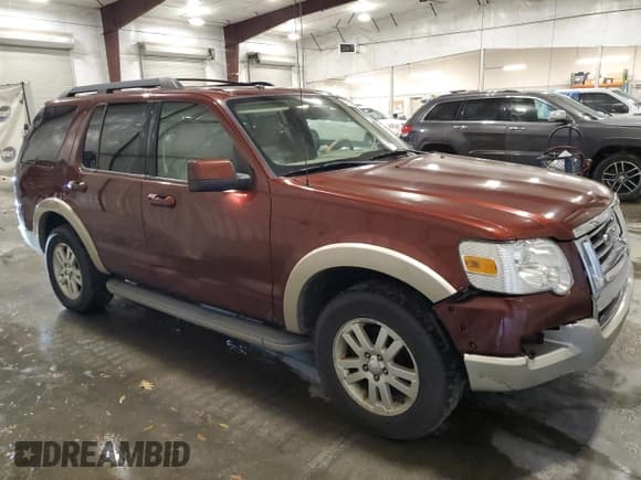 ✅ 2010 Ford Explorer Eddie Bauer • VIN: 1FMEU7EE4AUA78469 • Lot: 82723025. Wystawiony na Copart z przebiegiem 240 141 mil. Bezpłatny archiwum sprzedaży aukcyjnych z USA i szczegółowy raport historii pojazdu na DreamBid. Zdjęcie 4.