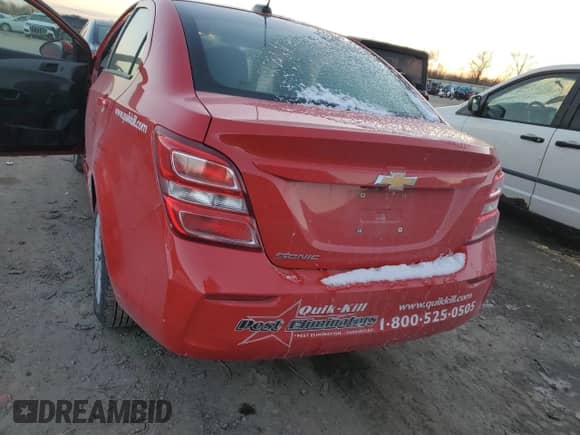 2020 Chevrolet Sonic LS с VIN 1G1JB5SB3L4123369, выставлен на аукционе Copart как лот 41375845 с пробегом 94 206 миль миль и Списание • Salvage title. История ставок и продаж доступна на DreamBid. Изображение 6.