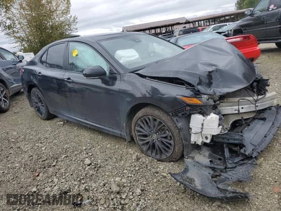 2021 Toyota Camry SE with VIN 4T1S11BK9MU046611, listed as a Copart auction lot 69797605 with Not provided miles and Salvage title. Bid and sale history available at DreamBid. Image 4.