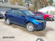 ✅ 2022 Chevrolet Equinox LS • VIN: 3GNAXHEV3NS204009 • Lot: 43621538. Wystawiony na IAAI z przebiegiem 37 183 mil. Bezpłatny archiwum sprzedaży aukcyjnych z USA i szczegółowy raport historii pojazdu na DreamBid. Zdjęcie 1.