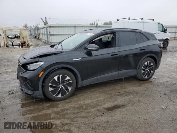 ✅ 2022 Volkswagen ID.4 Pro • VIN: WVGRMPE24NP071453 • Lot: 81769333. Listed on Copart with 8,357 mi. Free auction sales archive from the USA and detailed vehicle history report at DreamBid. Image 1.