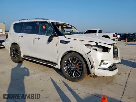 ✅ 2021 Infiniti QX80 Luxe • VIN: JN8AZ2AF9M9716541 • Lot: 68958755. Wystawiony na Copart z przebiegiem Nie podano. Bezpłatny archiwum sprzedaży aukcyjnych z USA i szczegółowy raport historii pojazdu na DreamBid. Zdjęcie 4.