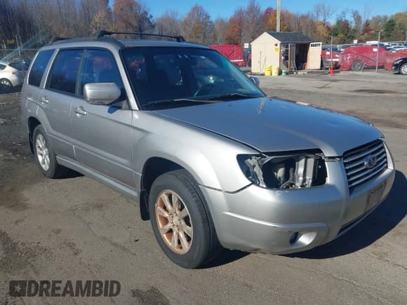 ✅ 2007 Subaru Forester X • VIN: JF1SG65677H737329 • Lot: 43611395. Listed on IAAI with 110,691 mi. Free auction sales archive from the USA and detailed vehicle history report at DreamBid. Image 1.