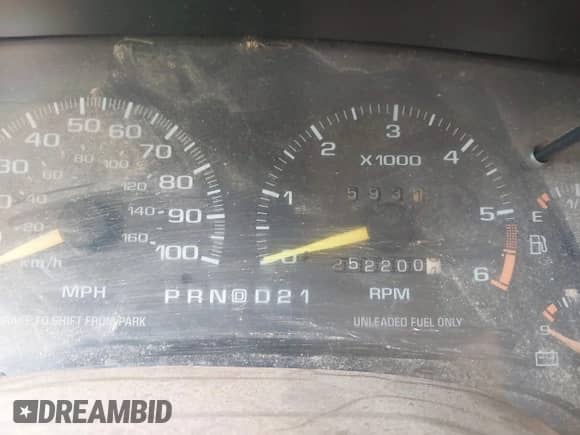 1997 Chevrolet S-10 LS with VIN 1GCCS19X5V8165256, listed as a IAAI auction lot 42740309 with 252,200 mi miles and . Bid and sale history available at DreamBid. Image 7.