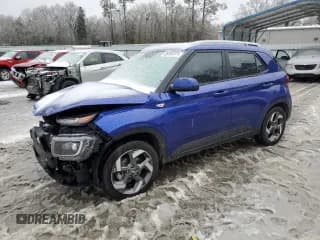 ✅ 2024 Hyundai Venue Limited • VIN: KMHRC8A34RU324477 • Lot: 88054915. Listed on Copart with 13,343 mi. Free auction sales archive from the USA and detailed vehicle history report at DreamBid. Image 1.
