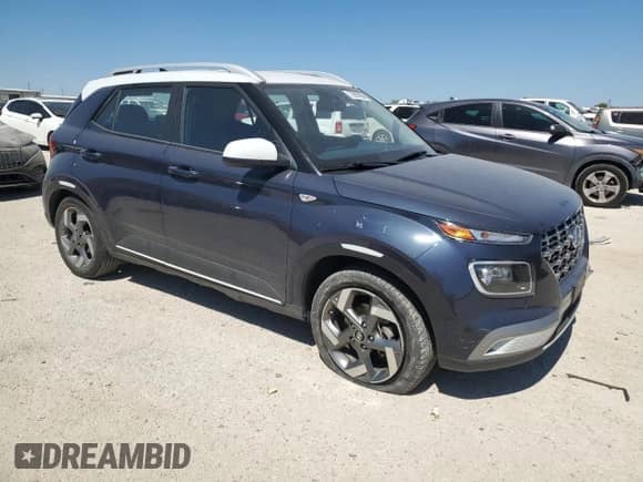 2022 Hyundai Venue SEL с VIN KMHRC8A32NU153531, выставлен на аукционе Copart как лот 72997684 с пробегом 28 850 миль миль и Списание • Salvage title. История ставок и продаж доступна на DreamBid. Изображение 4.