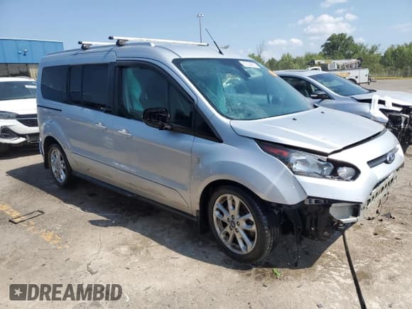 ✅ 2015 Ford Transit Connect XLT • VIN: NM0GS9F70F1192831 • Lot: 67284955. Listed on Copart with 94,445 mi. Free auction sales archive from the USA and detailed vehicle history report at DreamBid. Image 4.