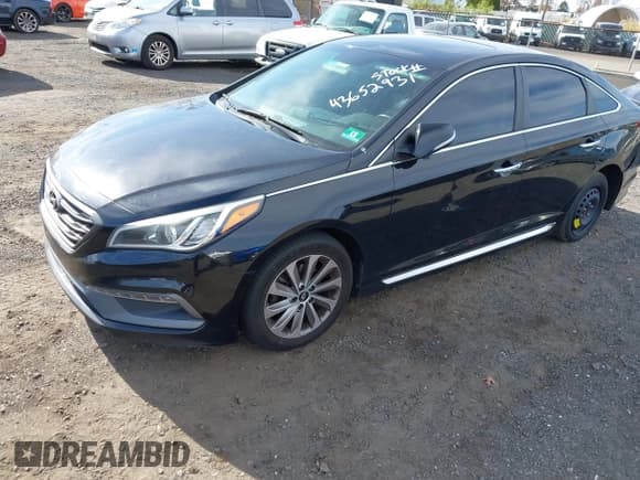 ✅ 2017 Hyundai Sonata Limited • VIN: 5NPE34AF3HH511255 • Lot: 43652931. Listed on IAAI with 173,831 mi. Free auction sales archive from the USA and detailed vehicle history report at DreamBid. Image 2.