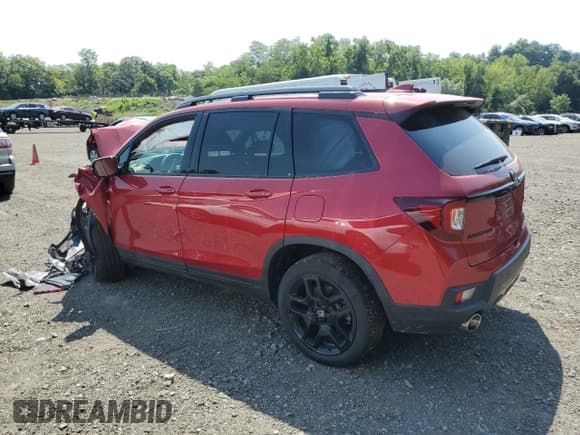 ✅ 2024 Honda Passport Black Edition • VIN: 5FNYF8H83RB023152 • Lot: 67908745. Listed on Copart with Not provided. Free auction sales archive from the USA and detailed vehicle history report at DreamBid. Image 2.