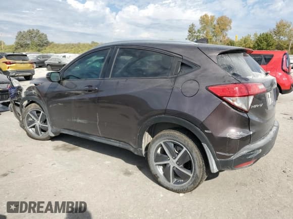 ✅ 2021 Honda HR-V EX • VIN: 3CZRU6H59MM707271 • Лот: 75621494. Опубликован ранее на Copart с пробегом 46 550 миль. Бесплатный доступ к архиву аукционных продаж из США и подробный отчёт об истории автомобиля на DreamBid. Изображение 2.