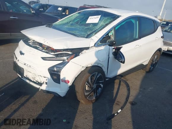✅ 2023 Chevrolet Bolt EV 2LT • VIN: 1G1FX6S0XP4207948 • Lot: 41473499. Wystawiony na IAAI z przebiegiem 16 442 mil. Bezpłatny archiwum sprzedaży aukcyjnych z USA i szczegółowy raport historii pojazdu na DreamBid. Zdjęcie 2.